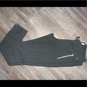 Ankle black sweat pants